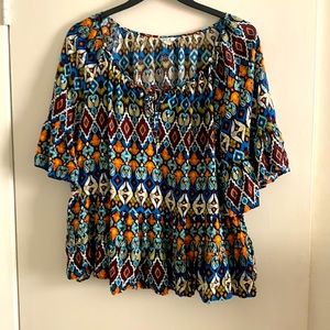 Cato Multi Color Blouse
